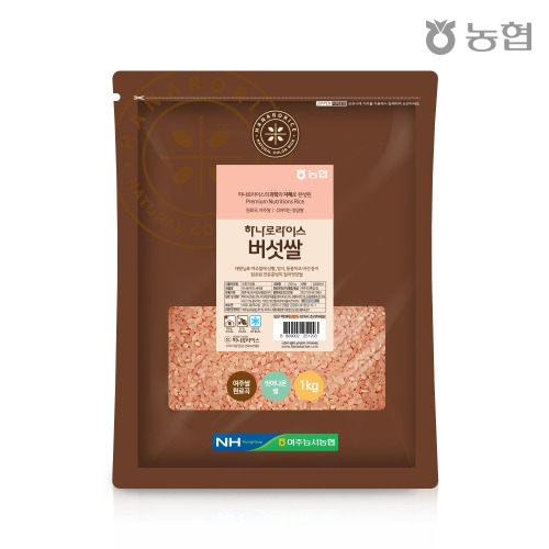 [농협] 본사정품 상황,영지,동충하초 버섯쌀 1kg
